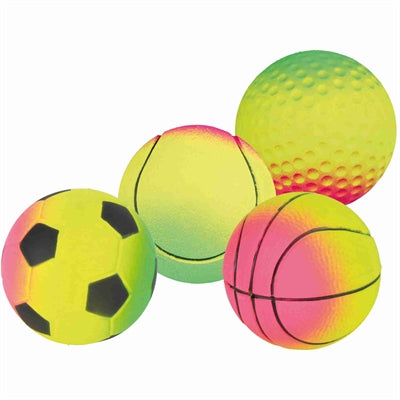 Trixie Foam Rubber Ball Assorted