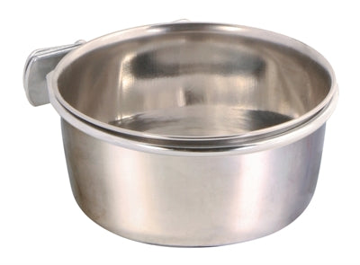 Trixie Feeding Bowl With Screw Mount Stainless Steel