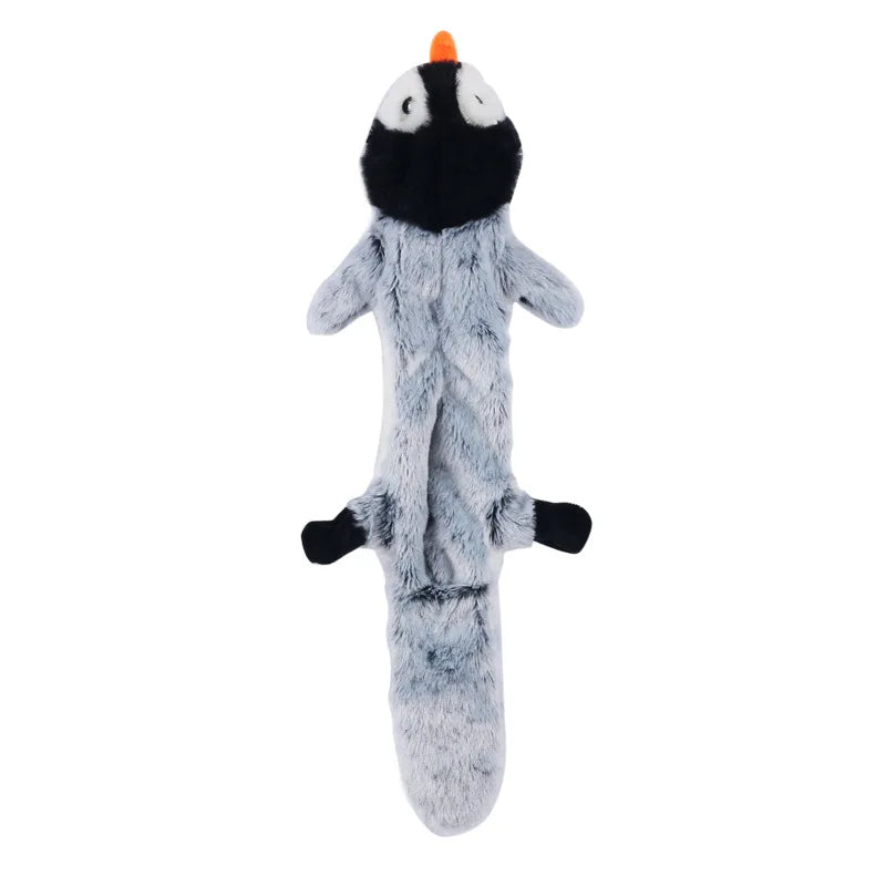 Peluche Interactive pour Chien & Chat – Jouet à Mâcher en Peluche Animaux (Tigre, Lion, Renard...)