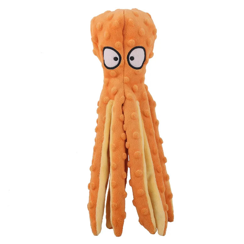 Peluche Interactive pour Chien & Chat – Jouet à Mâcher en Peluche Animaux (Tigre, Lion, Renard...)
