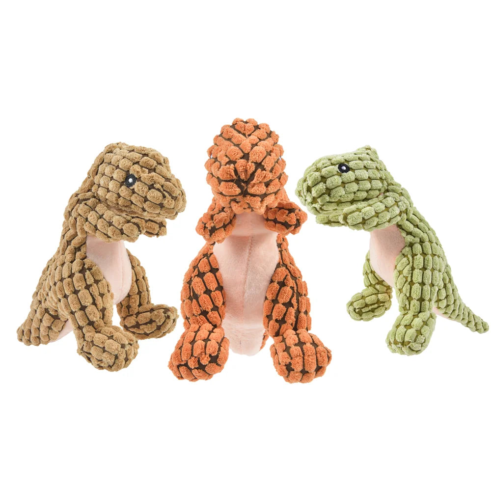 Peluche Interactive pour Chien & Chat – Jouet à Mâcher en Peluche Animaux (Tigre, Lion, Renard...)