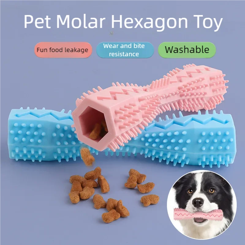 Jouet à Mâcher TPR pour Chien – Brosse à Dents & Nettoyage Dentaire Interactif