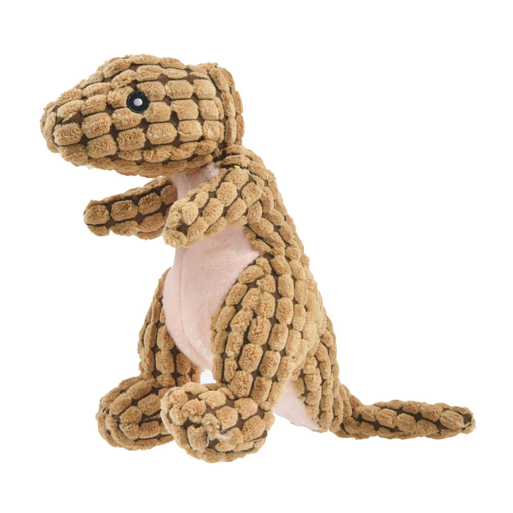 Peluche Interactive pour Chien & Chat – Jouet à Mâcher en Peluche Animaux (Tigre, Lion, Renard...)