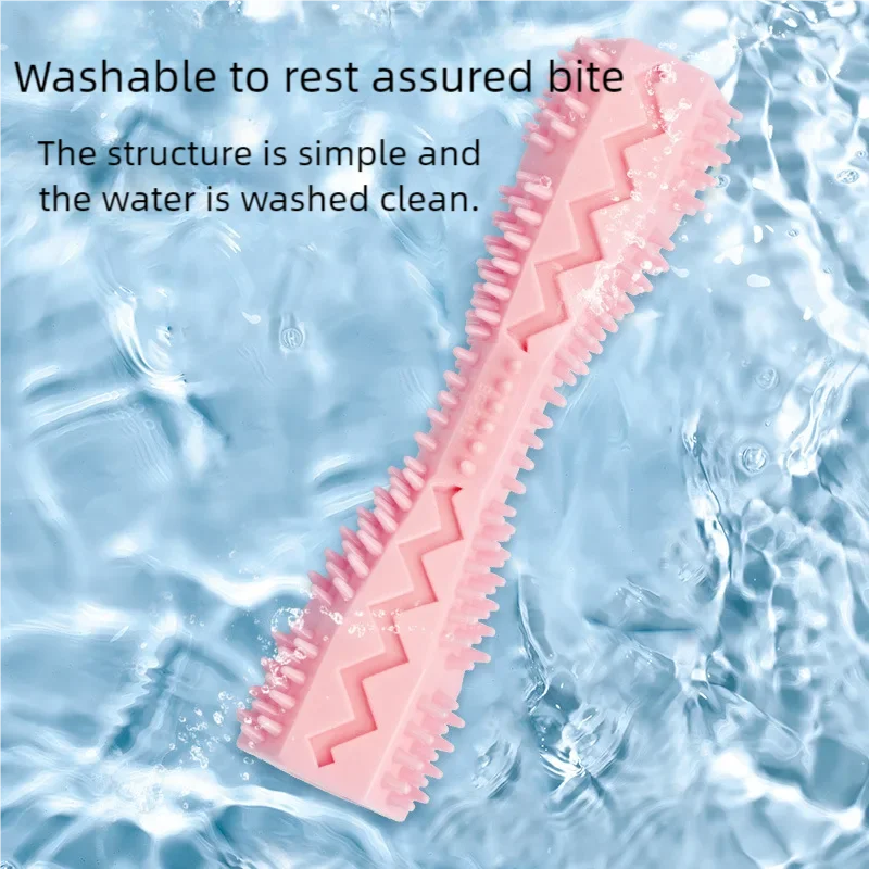 Jouet à Mâcher TPR pour Chien – Brosse à Dents & Nettoyage Dentaire Interactif