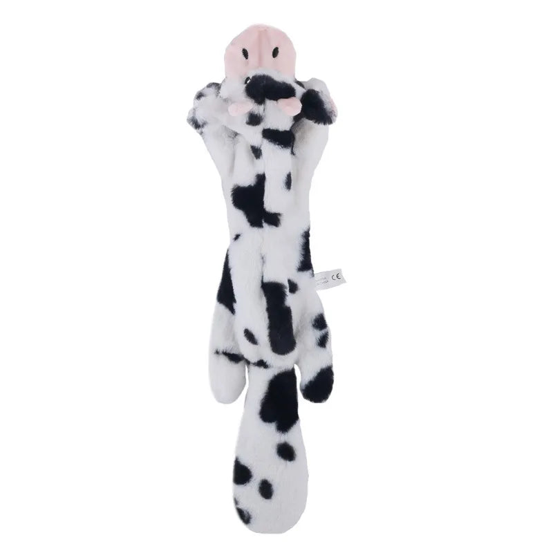 Peluche Interactive pour Chien & Chat – Jouet à Mâcher en Peluche Animaux (Tigre, Lion, Renard...)