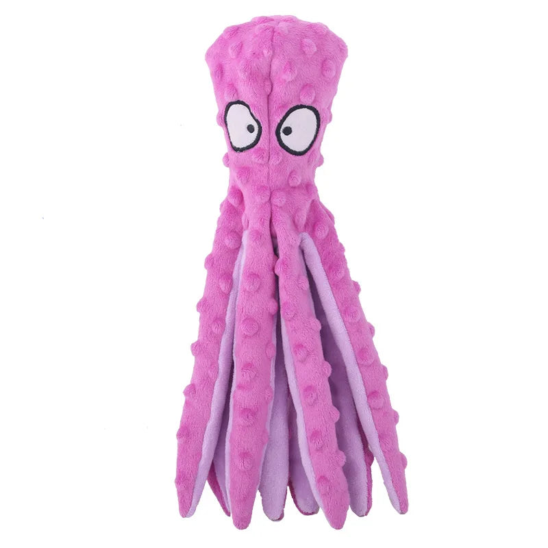 Peluche Interactive pour Chien & Chat – Jouet à Mâcher en Peluche Animaux (Tigre, Lion, Renard...)