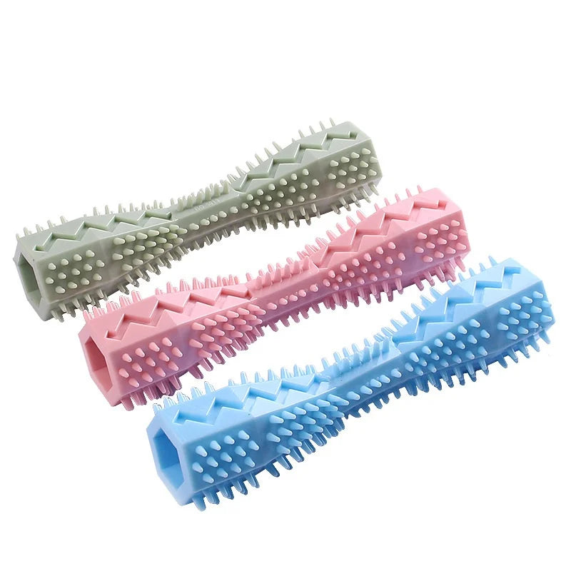 Jouet à Mâcher TPR pour Chien – Brosse à Dents & Nettoyage Dentaire Interactif