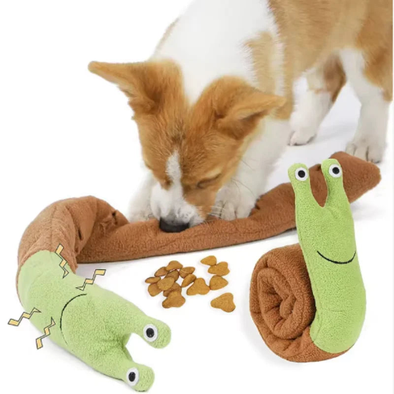 Tapis de Reniflage Escargot pour Chien & Chat – Puzzle Olfactif Anti-Ennui